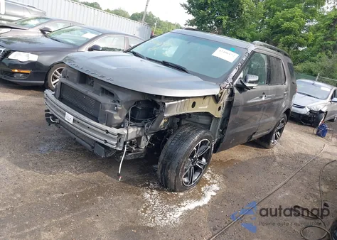 2015 Ford Explorer Sport from USA, damaged, VIN 1FM5K8GT8FGC02711